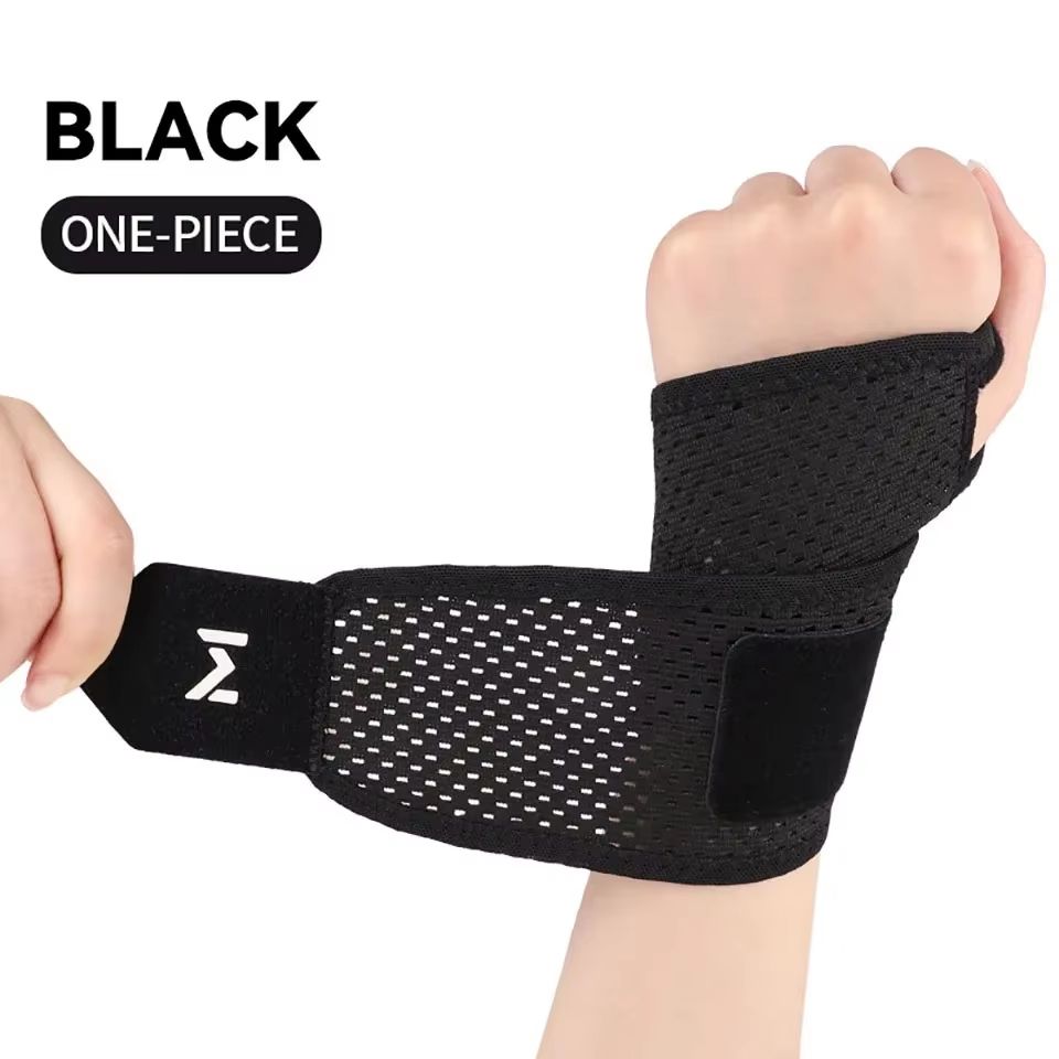 Breathable Wrist Support Brace  Adjustable Compression Sleeve For Gym Work And Pain Relief 8
