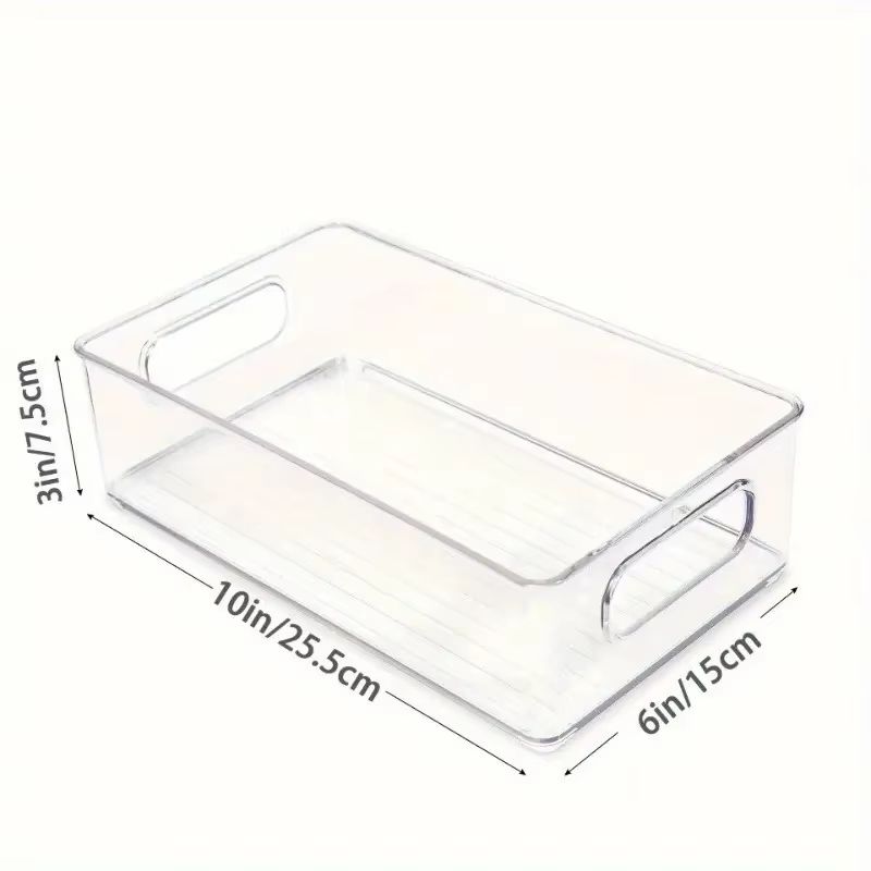Transparent Refrigerator Organizer Box  Durable EasytoClean Food Storage Container For Fruits Veget 2