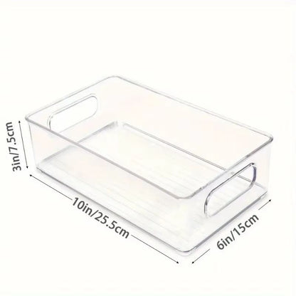 Transparent Refrigerator Organizer Box  Durable EasytoClean Food Storage Container For Fruits Veget 2