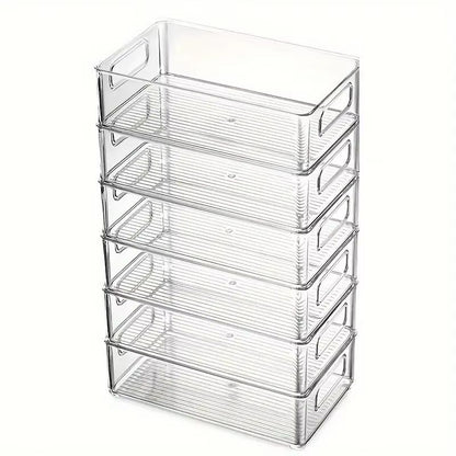 Transparent Refrigerator Organizer Box  Durable EasytoClean Food Storage Container For Fruits Veget 5