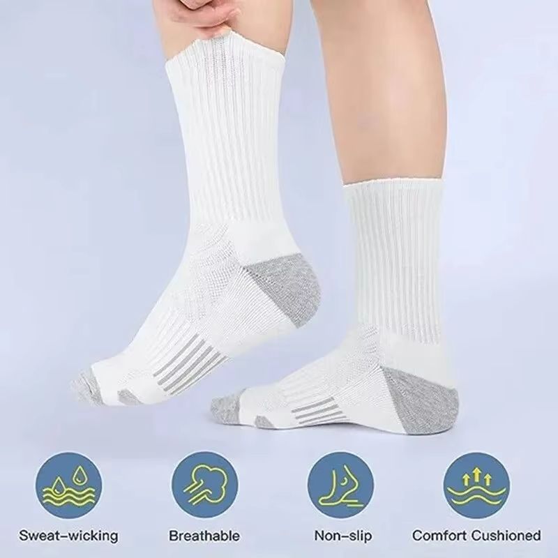 Mens Premium Outdoor Athletic Socks  Breathable GroundGripping And Cushioned Performance Wear 5