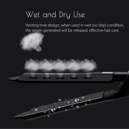DualUse Hair Straightener And Curler  4Gear Portable Hair Styling Tool With Constant Temperature Co 1