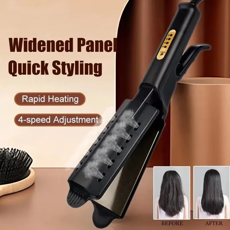 DualUse Hair Straightener And Curler  4Gear Portable Hair Styling Tool With Constant Temperature Co 2