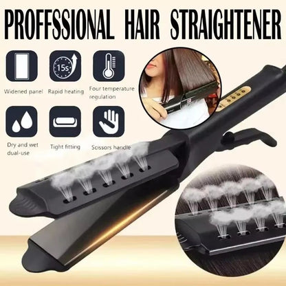 DualUse Hair Straightener And Curler  4Gear Portable Hair Styling Tool With Constant Temperature Co 4