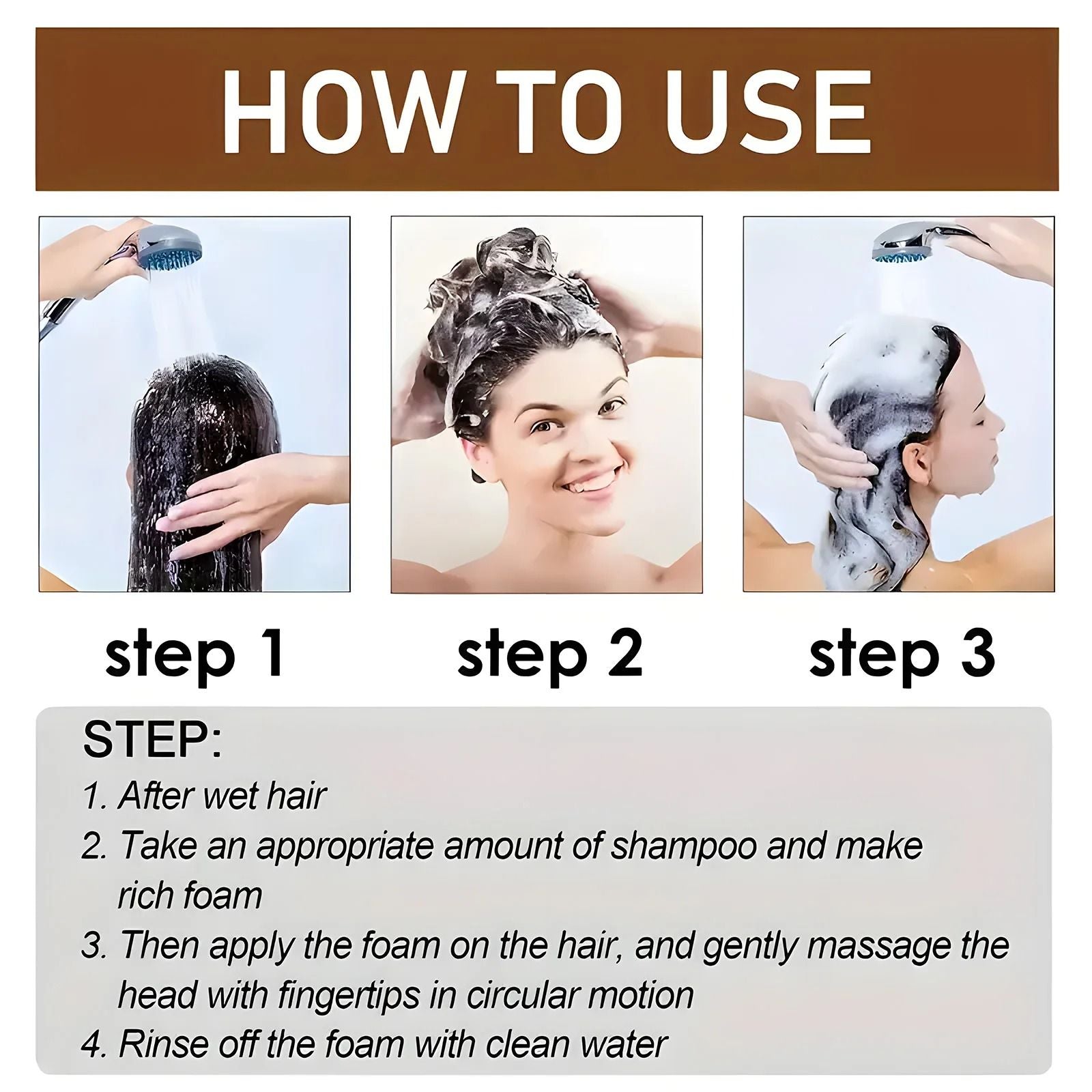 Biotin Hair Growth Shampoo For Men And Women Anti Hair Loss Rapid Thickening 5