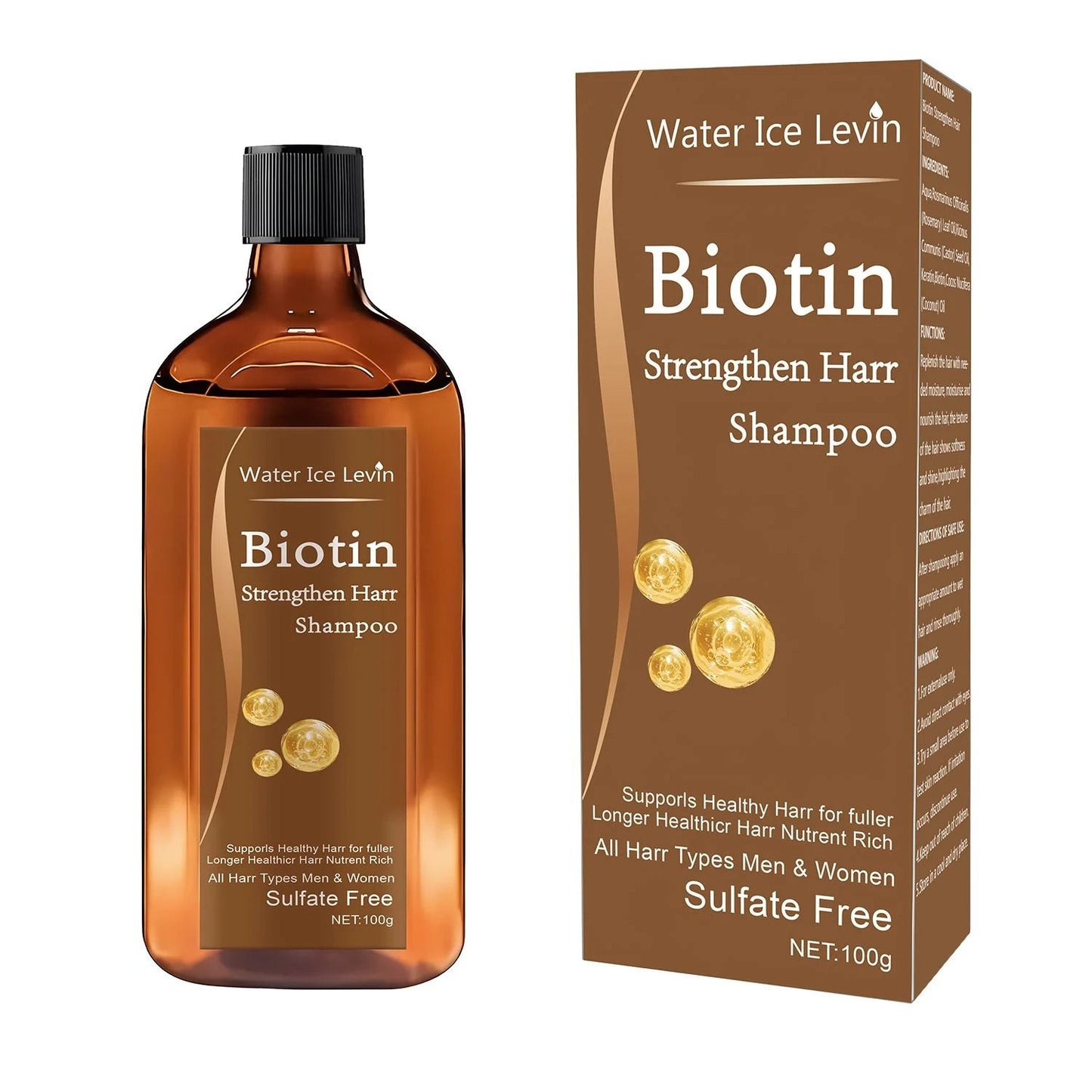 Biotin Hair Growth Shampoo For Men And Women Anti Hair Loss Rapid Thickening 6