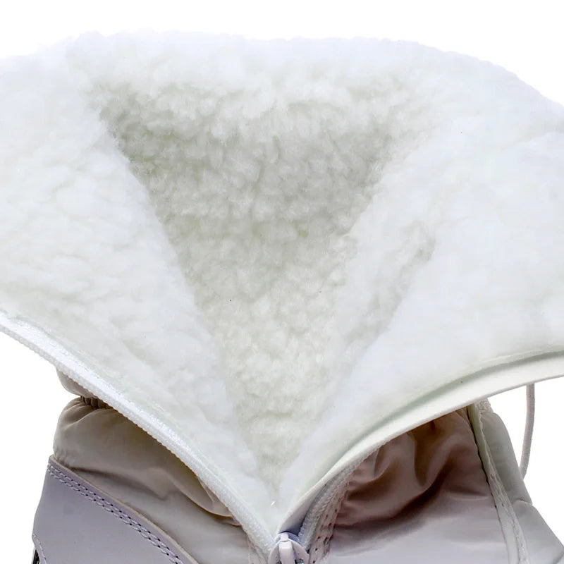 Fashion Women Winter Boots Thick Plush Waterproof Snow Shoes NonSlip Warm Fur Platform Boots For Co 3