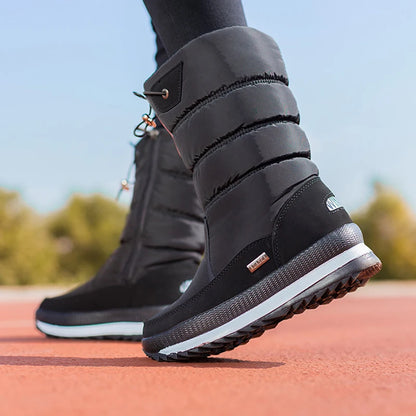 Fashion Women Winter Boots Thick Plush Waterproof Snow Shoes NonSlip Warm Fur Platform Boots For Co 1