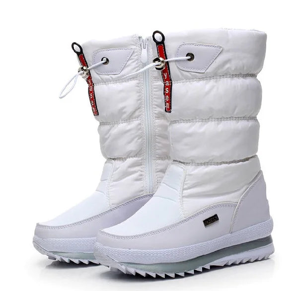Fashion Women Winter Boots Thick Plush Waterproof Snow Shoes NonSlip Warm Fur Platform Boots For Co 7