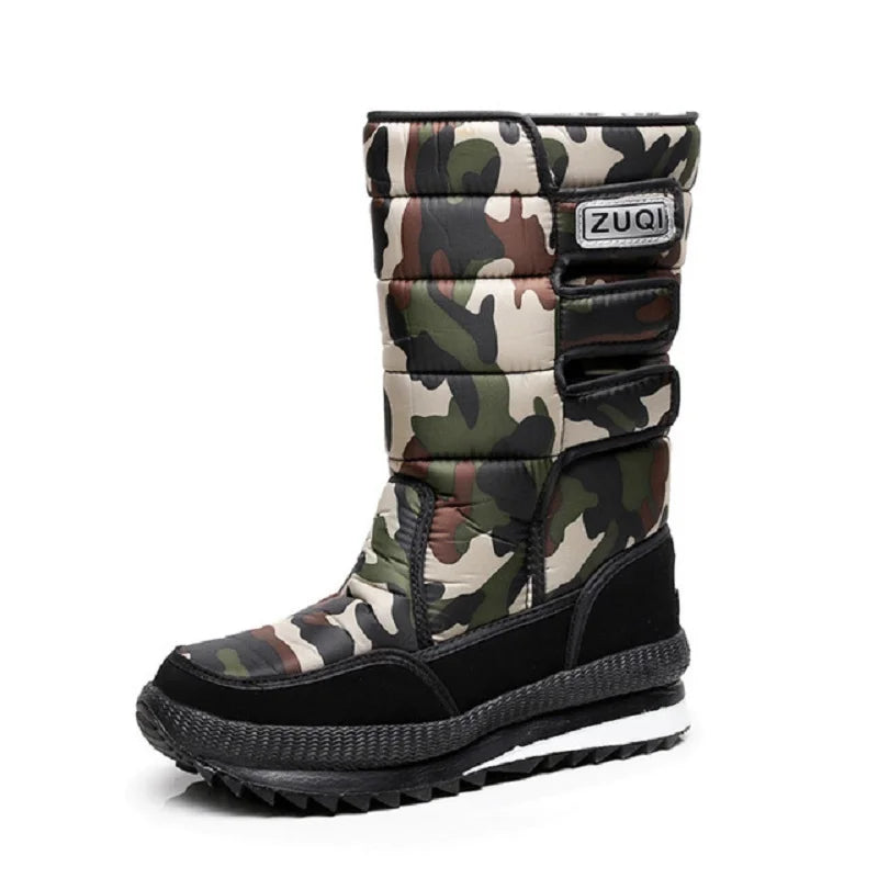 Fashion Women Winter Boots Thick Plush Waterproof Snow Shoes NonSlip Warm Fur Platform Boots For Co 9