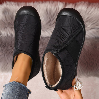 Lightweight Comfortable Womens Casual Shoes, Plush Warm Cotton Snow Boots for Winter Style and Comfort