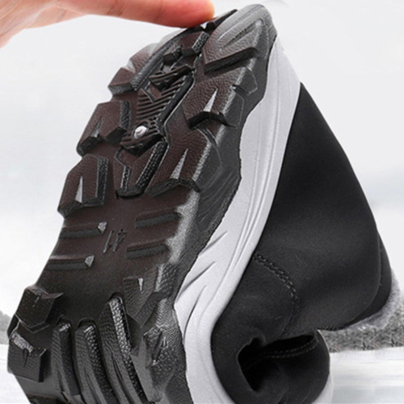 Waterproof Womens Boots Slip On Winter Snow Shoes With Plush Lining Casual Ankle Botas For Women 3