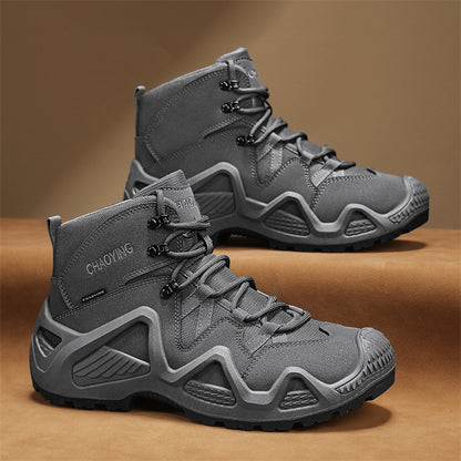 Durable Men Tactical Boots Military Desert Army Boots Waterproof Work  Hiking Shoes For Outdoor Use 5