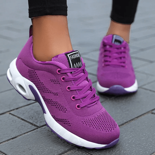 AirStride Women Platform Mesh Breathable Sneakers 1