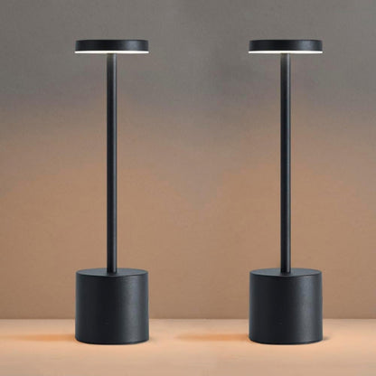 Rechargeable Desk Lamp, Portable, Cordless, Touch Control, Adjustable Bedside Lamp, Creative Ambient Light for Room