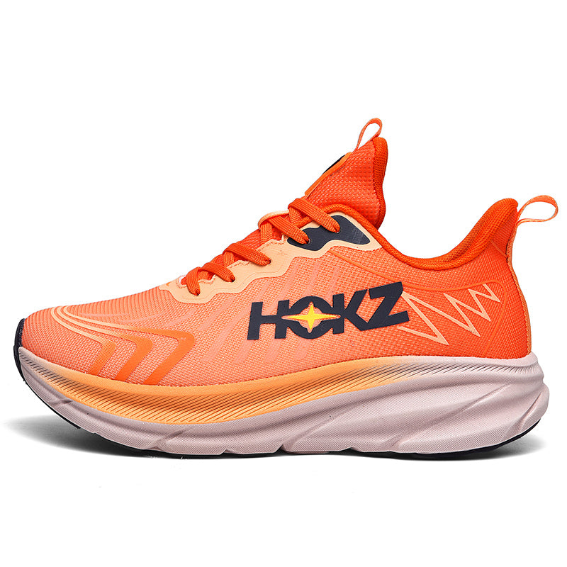 Lightweight Carbon Plate Air Cushion Running Shoes For Men  Women Soft Chunky Sneakers For Outdoor