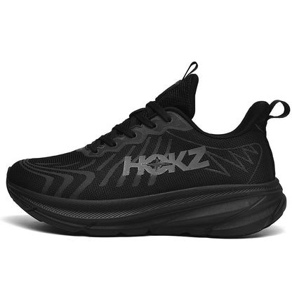 Lightweight Carbon Plate Air Cushion Running Shoes For Men  Women Soft Chunky Sneakers For Outdoor