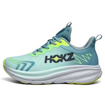 Lightweight Carbon Plate Air Cushion Running Shoes For Men  Women Soft Chunky Sneakers For Outdoor