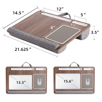 FlexiWork Multi Purpose Portable Laptop Desk With Built In Mouse Pad 2