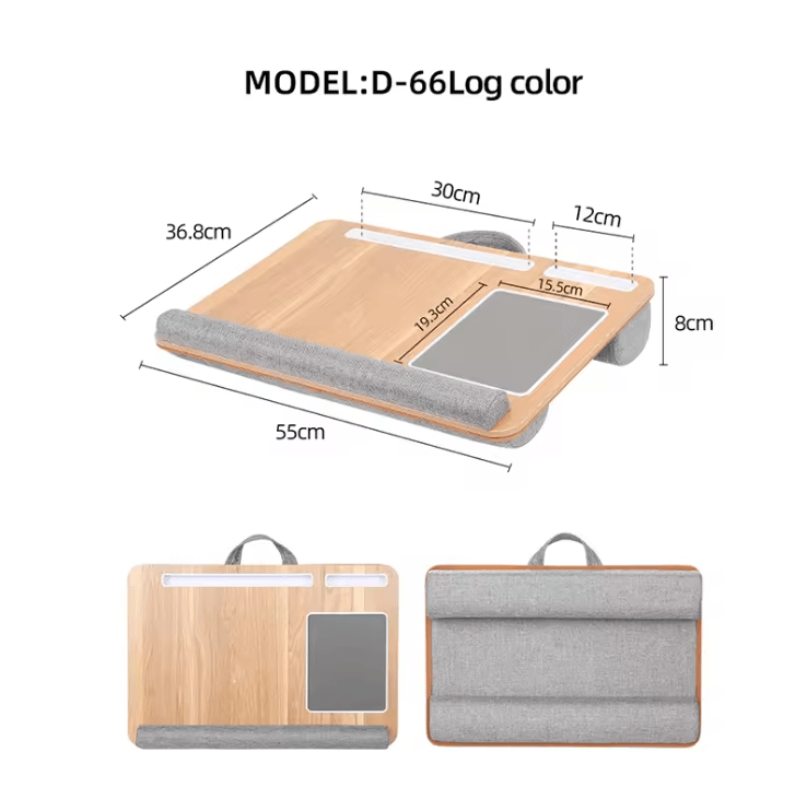 FlexiWork Multi Purpose Portable Laptop Desk With Built In Mouse Pad 4