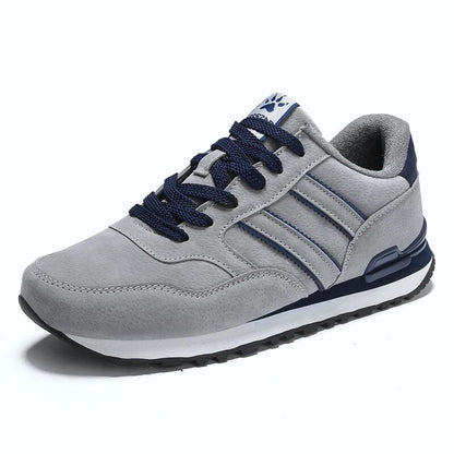 Mens Artificial Leather Casual Shoes Breathable LaceUp Spring Flats  Light Outdoor Sneakers For Eve 6