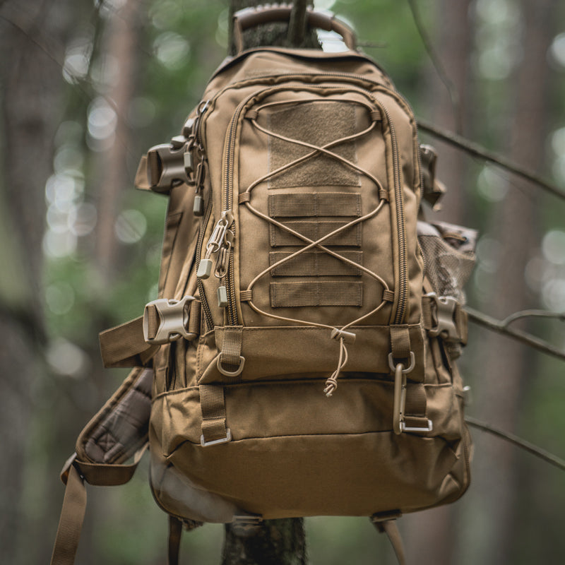 Military Army Bags, Outdoor Tactical Backpack, Men's Hiking Rucksack, Large Capacity Camping and Travelling Pack