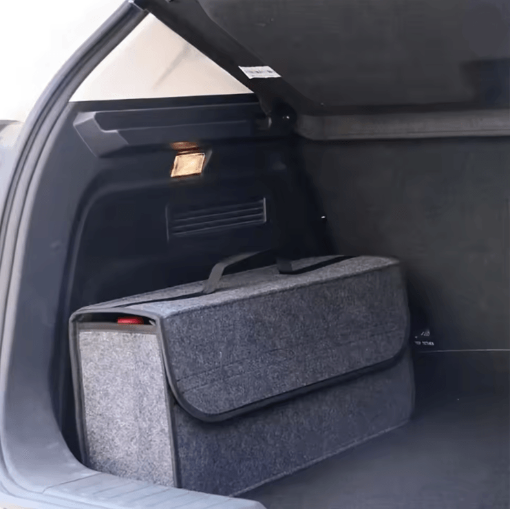 FeltEase Foldable Car Storage Box Organizer Large Capacity Trunk Bag