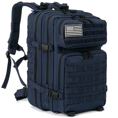 Large Capacity Outdoor Tactical Backpack, Molle Assault Bag for Men, Trekking and Camping Backpack for Survival Gear