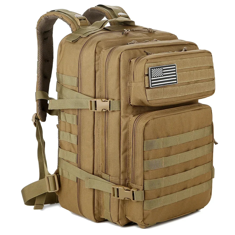 Large Capacity Outdoor Tactical Backpack Molle Assault Bag For Men Trekking And Camping Backpack Fo 6