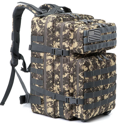 Large Capacity Outdoor Tactical Backpack Molle Assault Bag For Men Trekking And Camping Backpack Fo 9