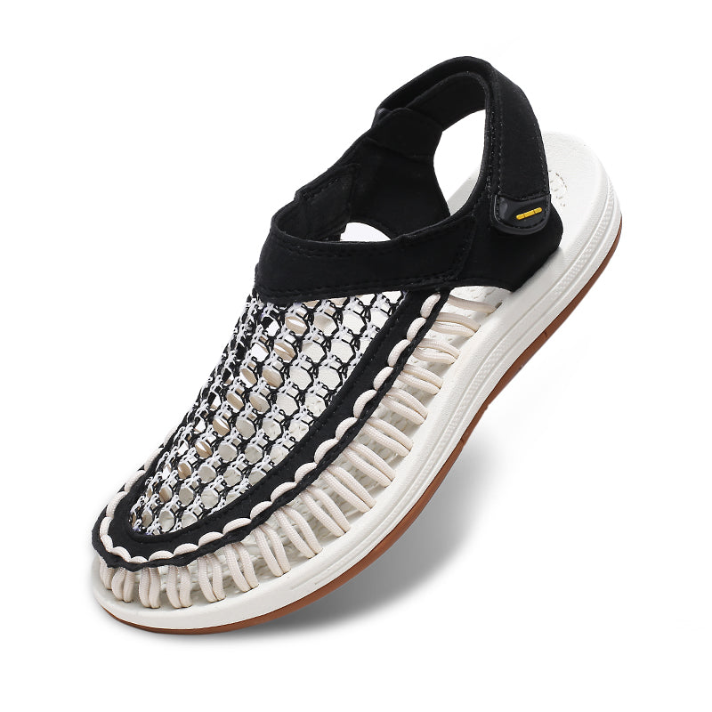 HighQuality Mens Summer Sandals HandWoven Designer Casual Outdoor Waders  Fashion Beach Sandals 8
