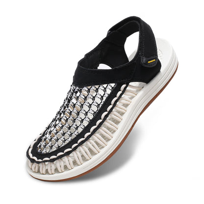 HighQuality Mens Summer Sandals HandWoven Designer Casual Outdoor Waders  Fashion Beach Sandals 8