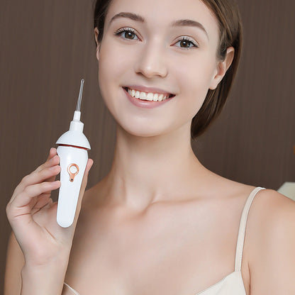 Painless Vacuum Ear Wax Pick Remover Electric Ear Cleaner Cordless Luminous Ear Cleaning Device For 4