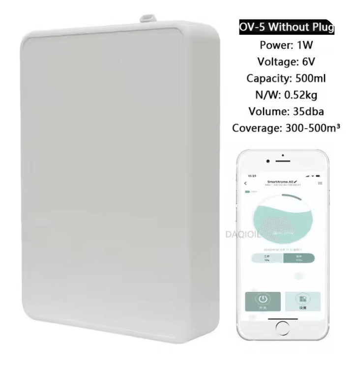 AromaLux 500ml Smart Waterless Essential Oil Diffuser Air Scent Machinediff 6