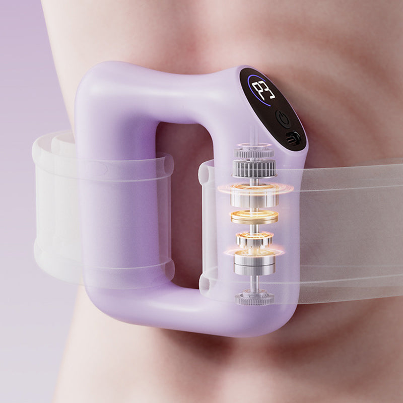 Fascia Gun Massage Ring With Belt, Shaping Weight Loss Body Shaping Device, Multifunctional Full Body Fascia Ring