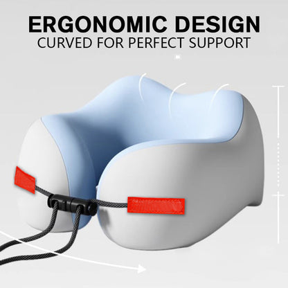 Soft Travel Pillow Massage Neck Pillow U Shaped Memory Foam Neck Pillow Airplane Pillow Cervical He 2