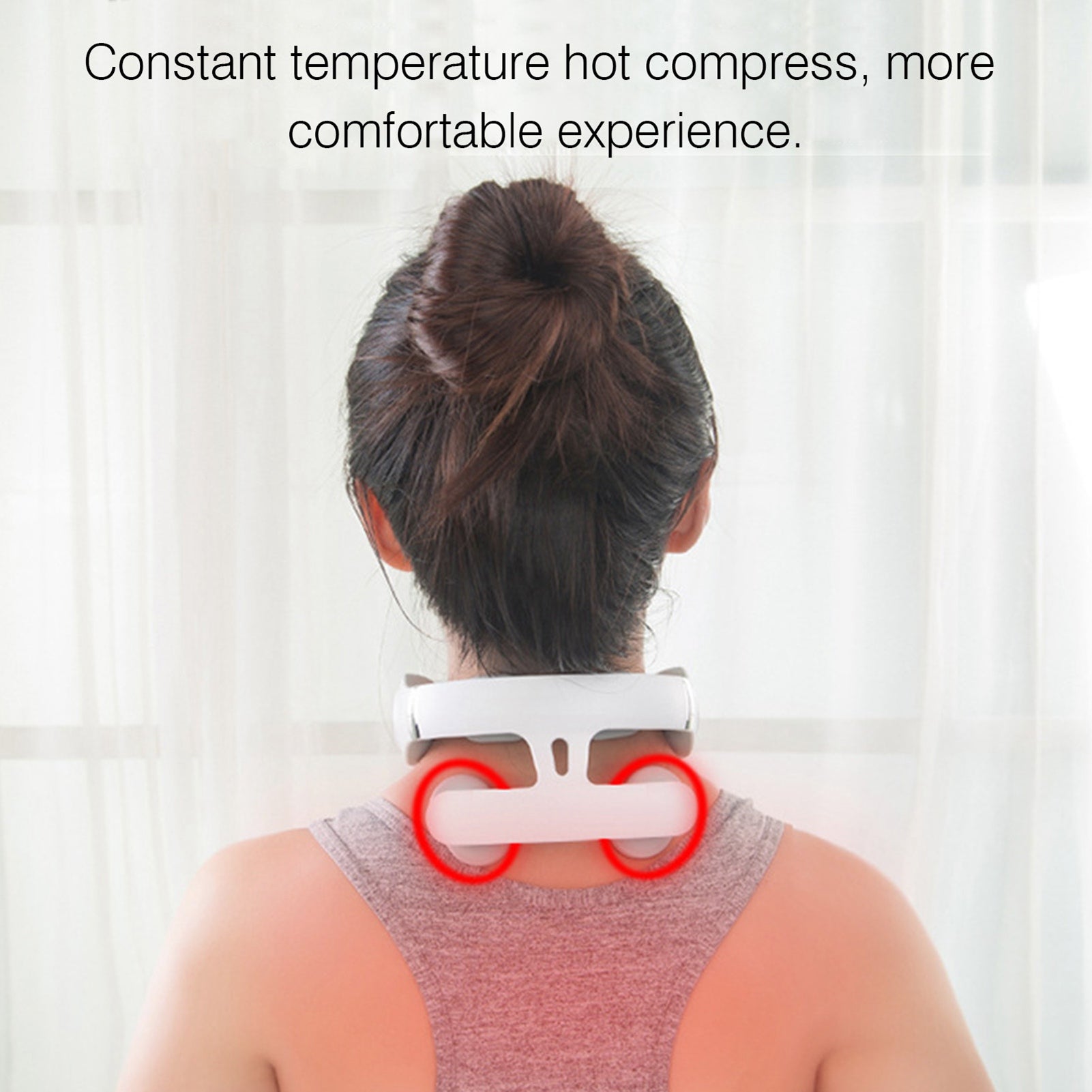 Cervical Spine Machine Heating Machines Neck Massage Machine Vibration Hot Compress 4 Head And Neck 3