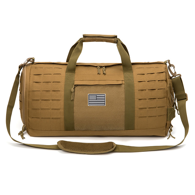Tactical Travel Duffle, Sport Gym Bag For Men Fitness, Basketball Outdoor, Weekender Bags, Training Bag With Shoe