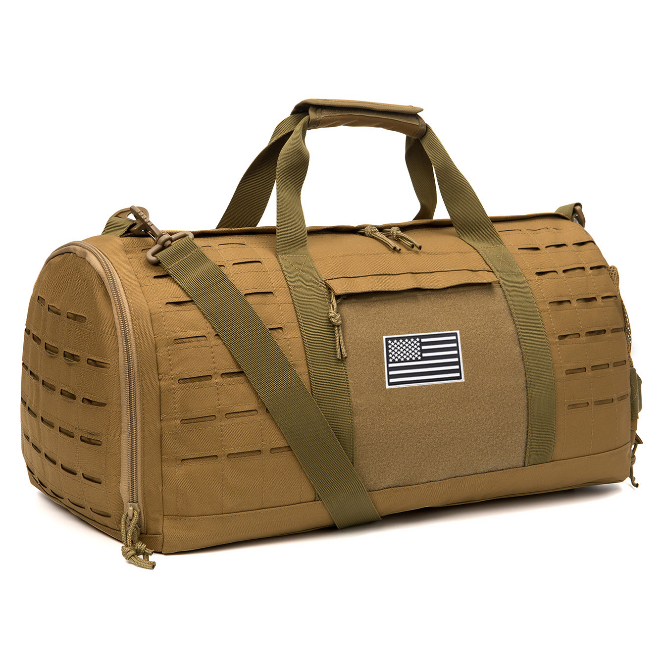 Tactical Travel Duffle, Sport Gym Bag For Men Fitness, Basketball Outdoor, Weekender Bags, Training Bag With Shoe