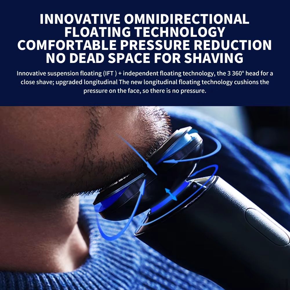 Xiaomi Mijia S700 Electric Shaver  Premium Waterproof 3D Flex Razor For Smooth Precise  Comfortable 4