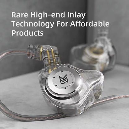KZ EDX PRO HiFi InEar Monitor Earphones  Dynamic Bass Earbuds With Noise Cancellation For Music And 5