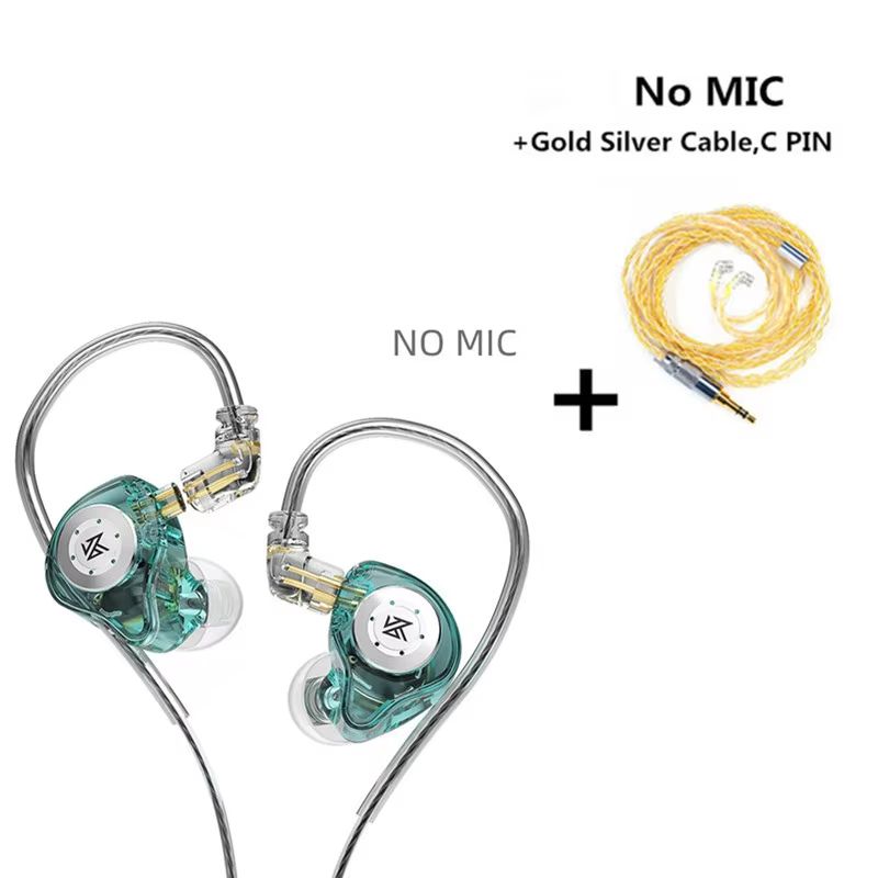 KZ EDX PRO HiFi InEar Monitor Earphones  Dynamic Bass Earbuds With Noise Cancellation For Music And 15