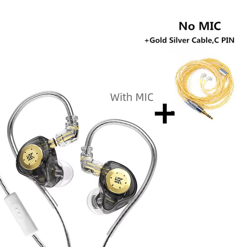KZ EDX PRO HiFi InEar Monitor Earphones  Dynamic Bass Earbuds With Noise Cancellation For Music And 16