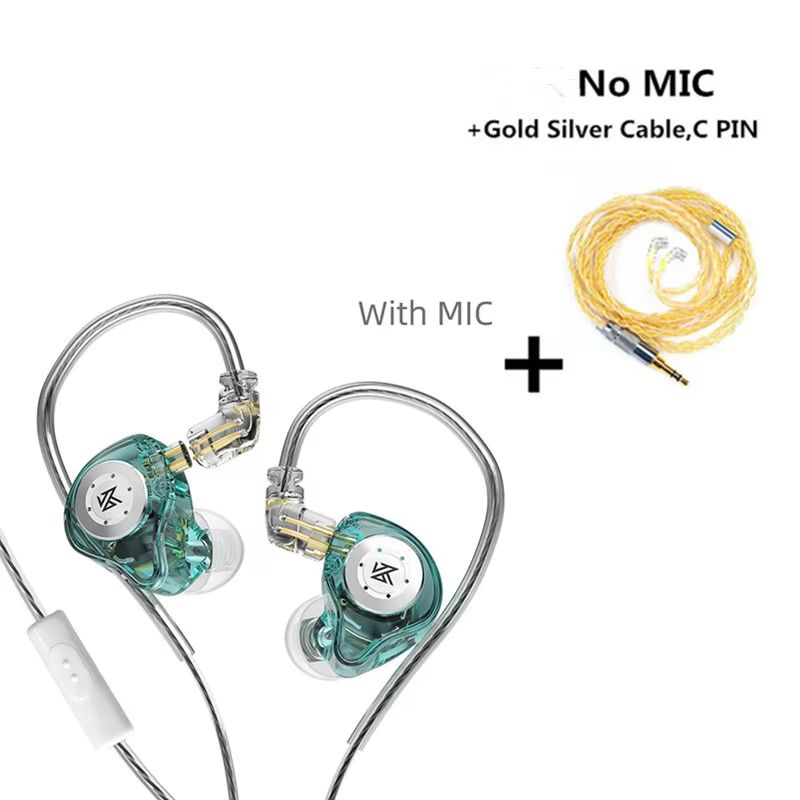 KZ EDX PRO HiFi InEar Monitor Earphones  Dynamic Bass Earbuds With Noise Cancellation For Music And 18