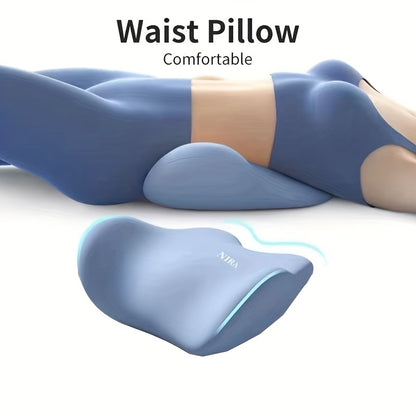 Lumbar Pillow for Sleeping on the Bed, Office Furniture Cushion, Flat Lying Cushion for Comfortable Back Support