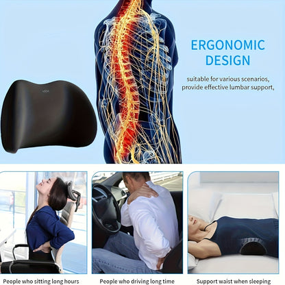 Lumbar Pillow For Sleeping On The Bed Office Furniture Cushion Flat Lying Cushion For Comfortable B 4