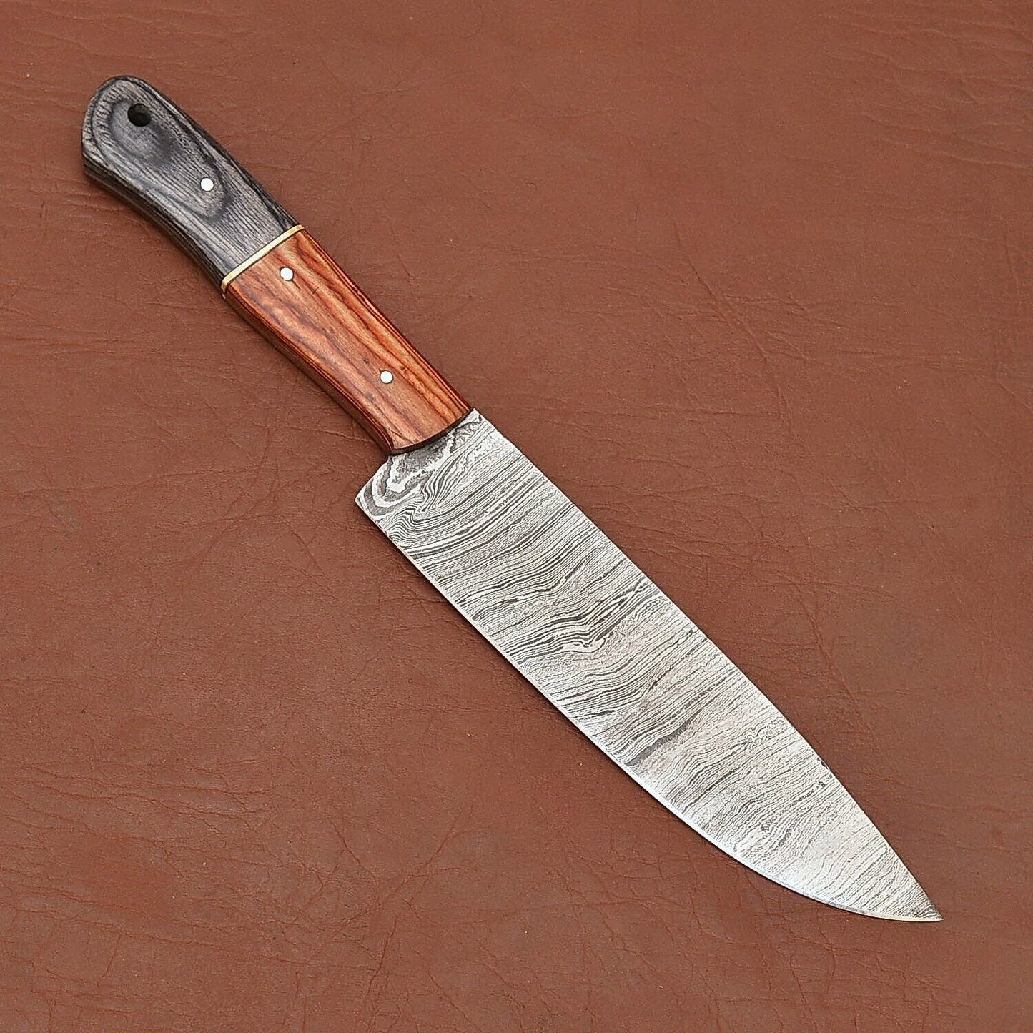 Custom Forged Damascus Steel Fillet Knife  Chef Choice For Precision Cutting 1