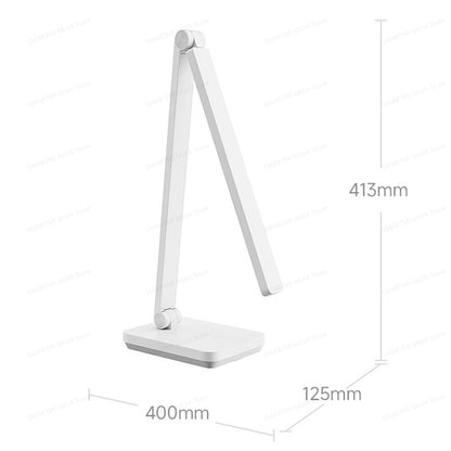 Foldable 3Axis Arm Desk Lamp Flicker Free 3 Brightness Levels Blue Light Safe Wide Area Lighting 4