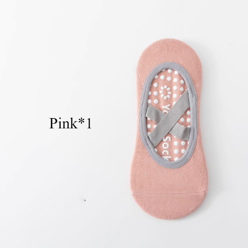 Silicone Antislip Yoga Socks For Women Professional Ballet Pilates  Sport Grip Socks 5