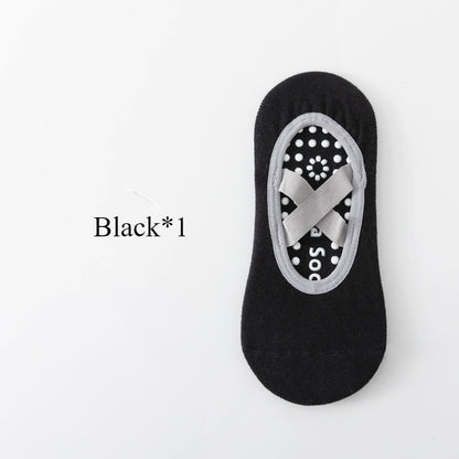 Silicone Antislip Yoga Socks For Women Professional Ballet Pilates  Sport Grip Socks 6